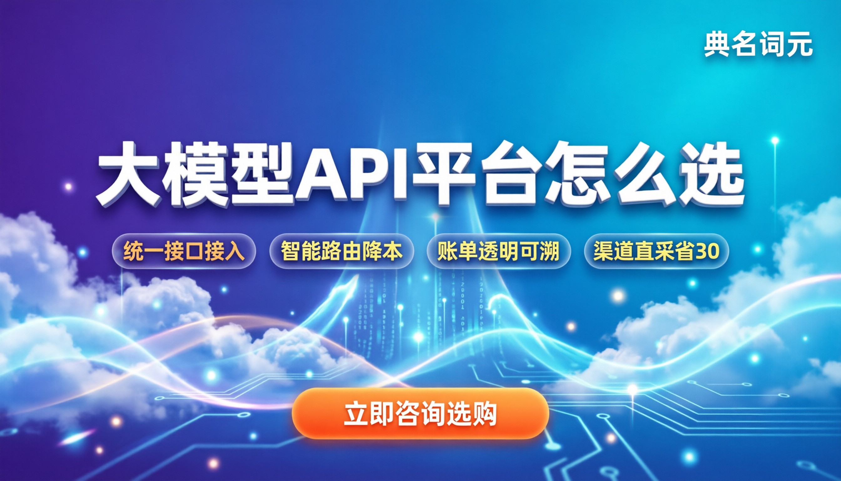 大模型api调用平台怎么选：统一入口+成本能省多少