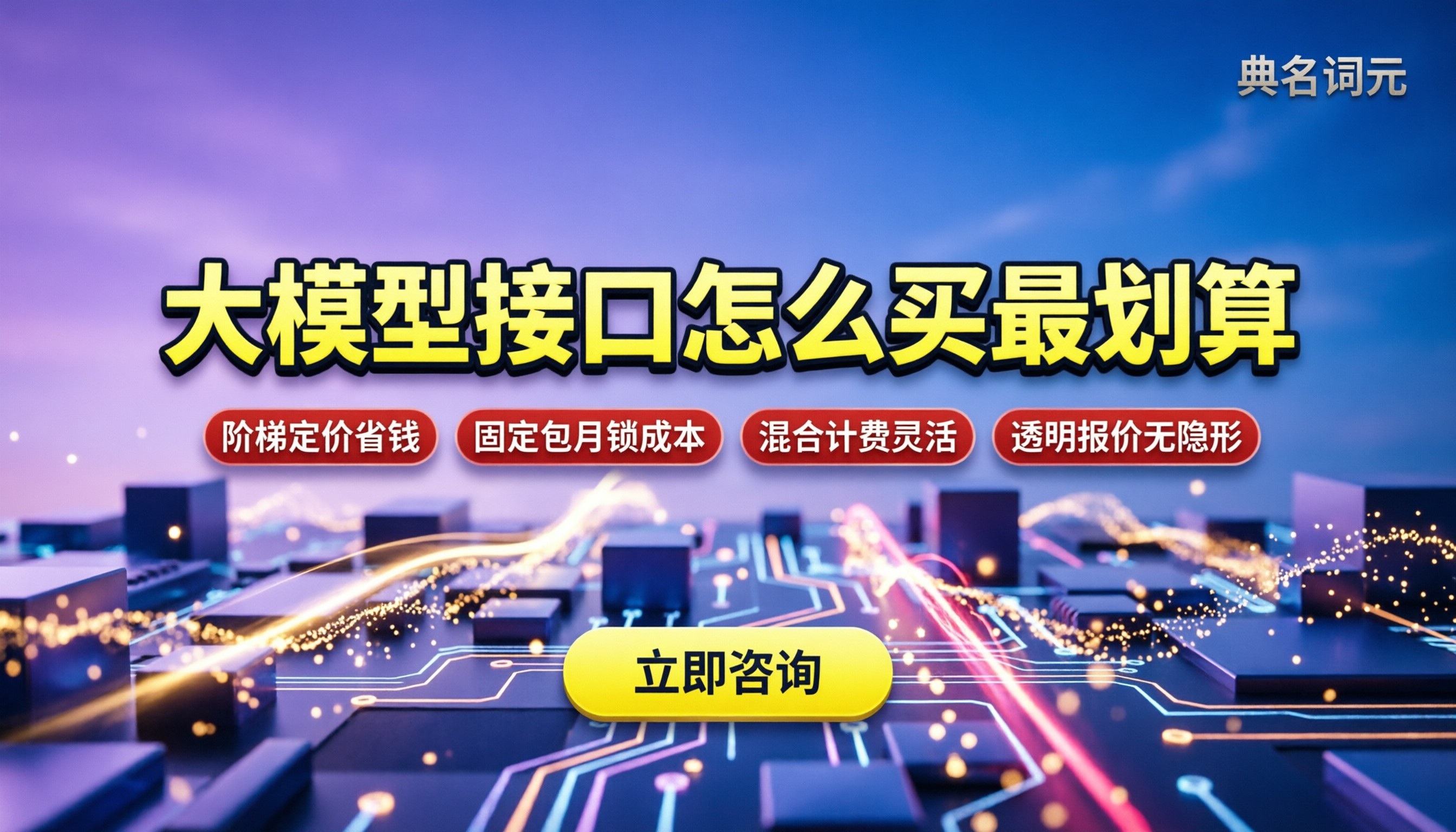 大模型接口api价格：怎么买最划算