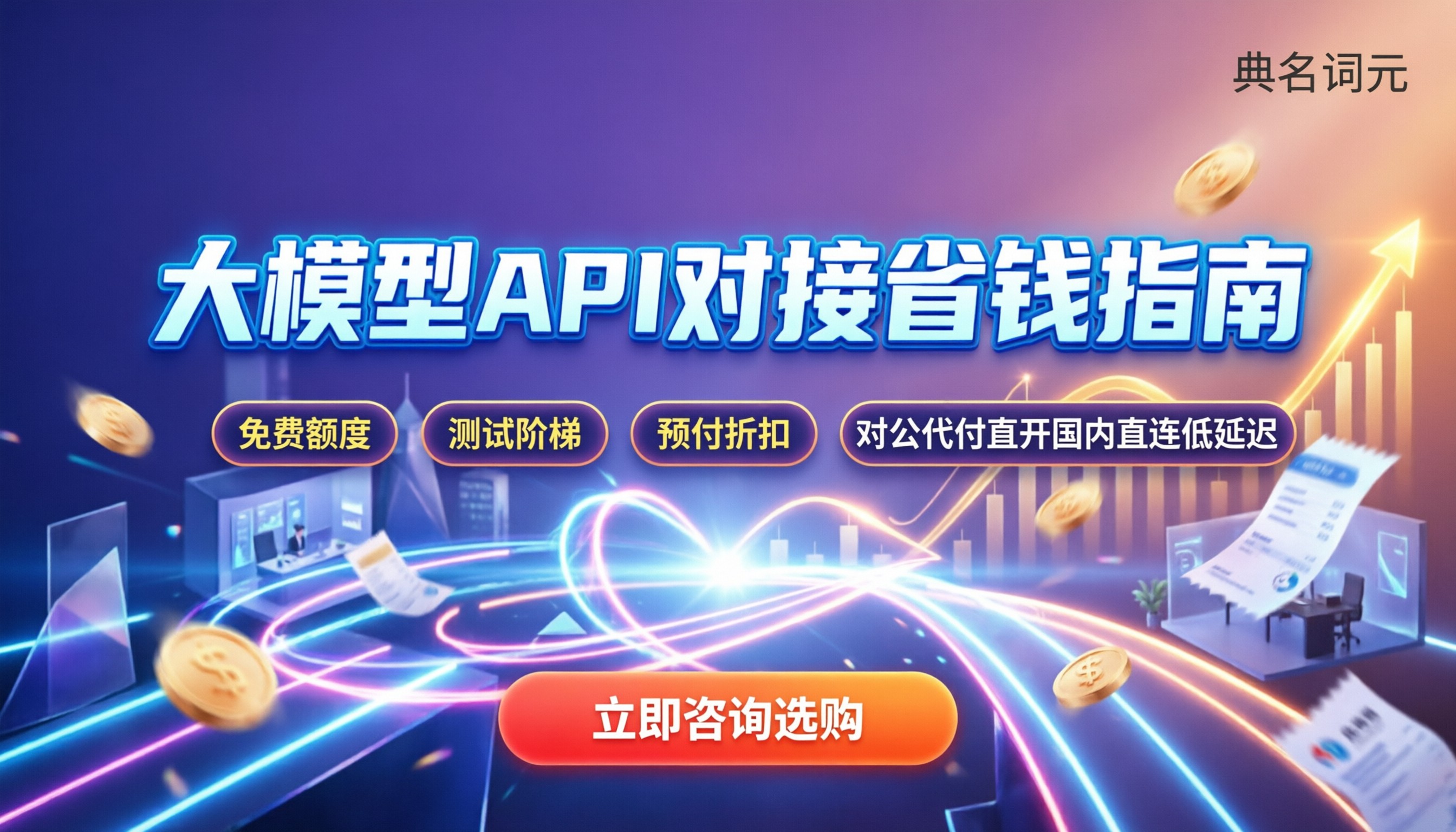 大模型api对接：国内直连怎么买最省钱