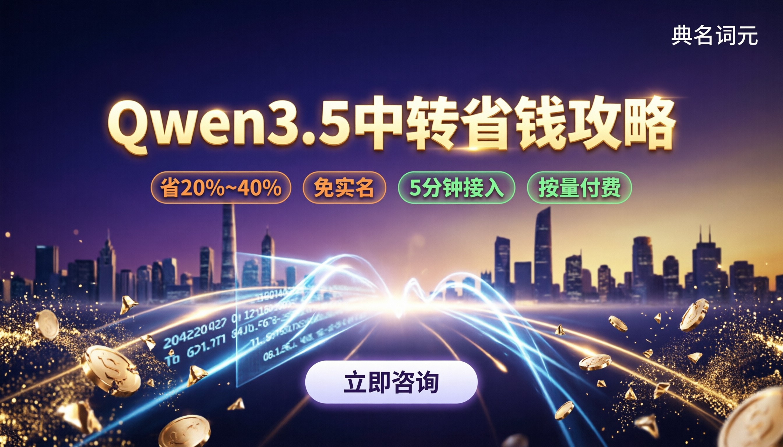 qwen3.510万次对话费用:API中转怎么省